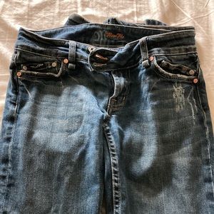 Miss me size 28 bootleg dark Jean